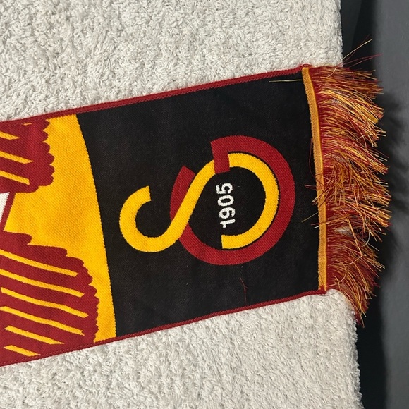 Mayatki Red and Yellow Scarf - Picture 6 of 6